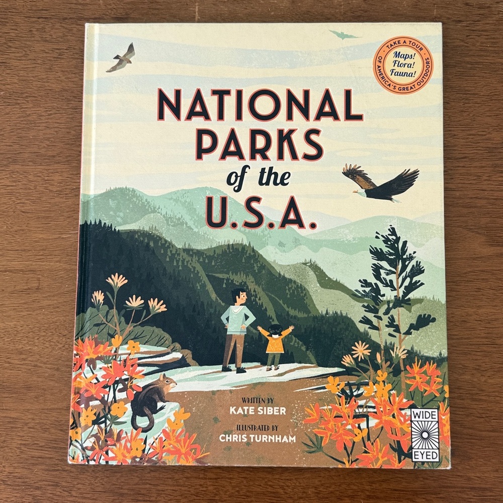 Junior Ranger Hat and National Parks of the USA Hardcover Book by Kate Siber - Picture 2 of 16